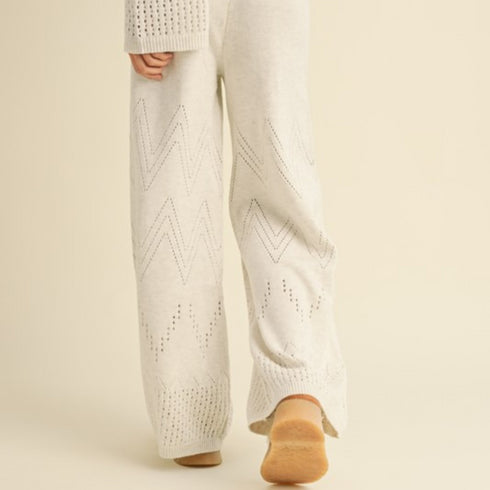 Women's Lounge Crochet Knitted Set